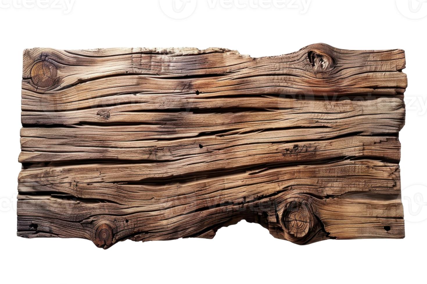 Rustic wooden plank with rich textures, ideal for backgrounds, wallpapers, or design elements in various creative projects. png