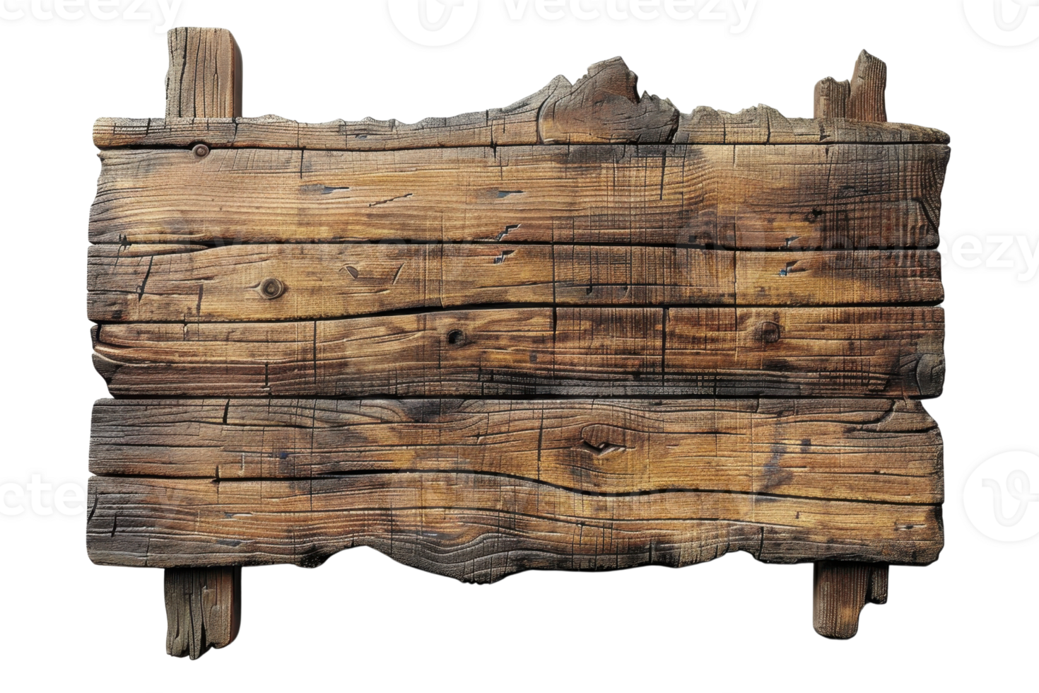 rustique en bois enseigne avec un vieilli, patiné texture, idéal pour arrière-plans, panneaux, ou texte superpositions dans divers projets. png