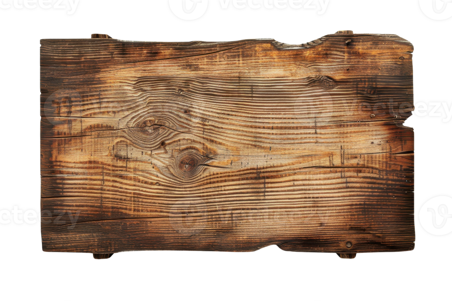 Rustic wooden plank with natural grain patterns, perfect for backgrounds, textures, and DIY or craft projects. png