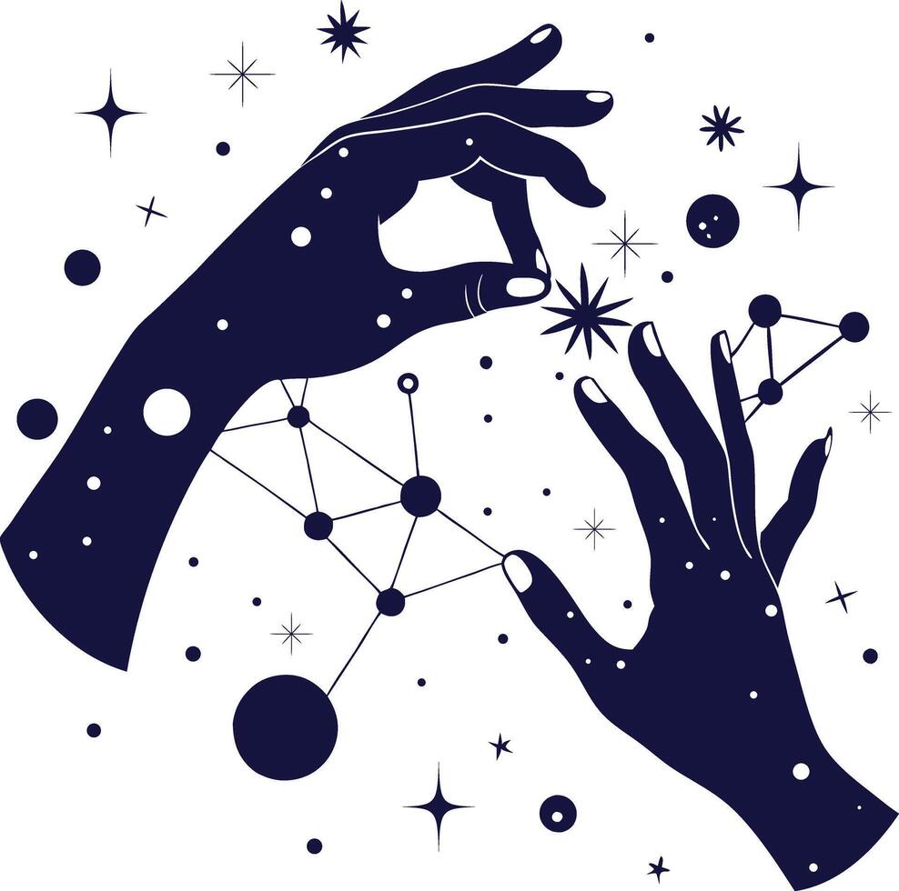 Spiritual esoteric magic vector