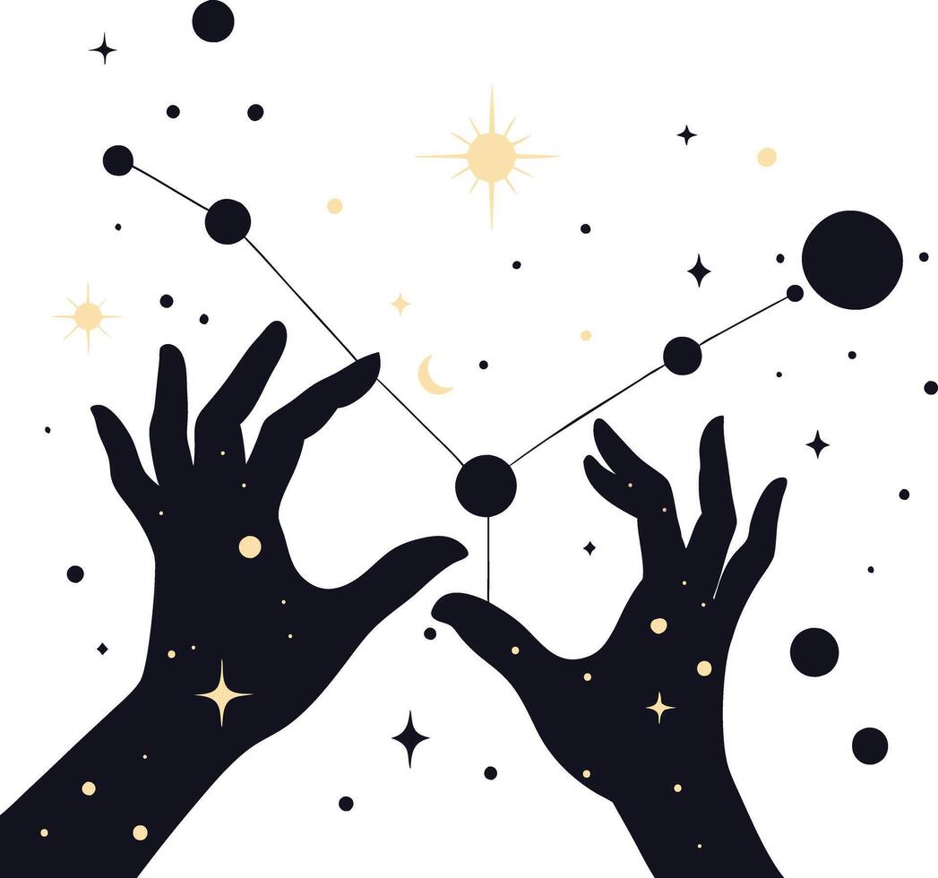 Spiritual esoteric magic vector