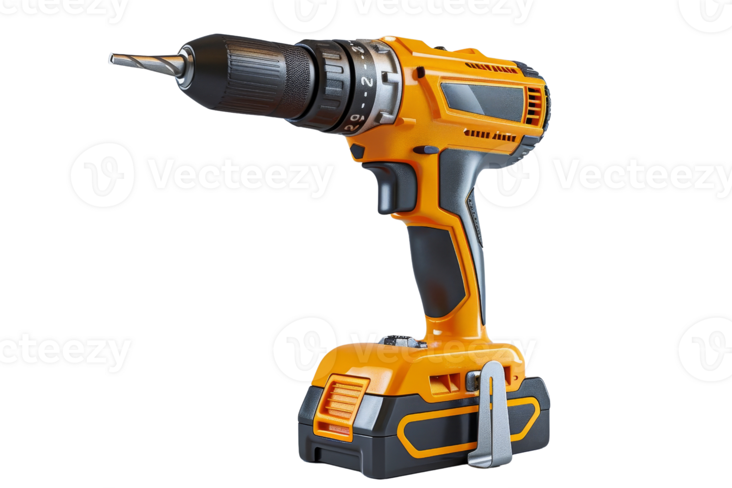 High-quality cordless electric drill with ergonomic design, ideal for home improvement and professional construction projects. png