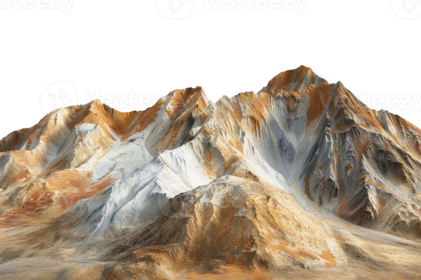 Stunning mountains with vibrant colors and majestic peaks, showcasing natural landscape beauty, ideal for backgrounds and nature-themed projects. png