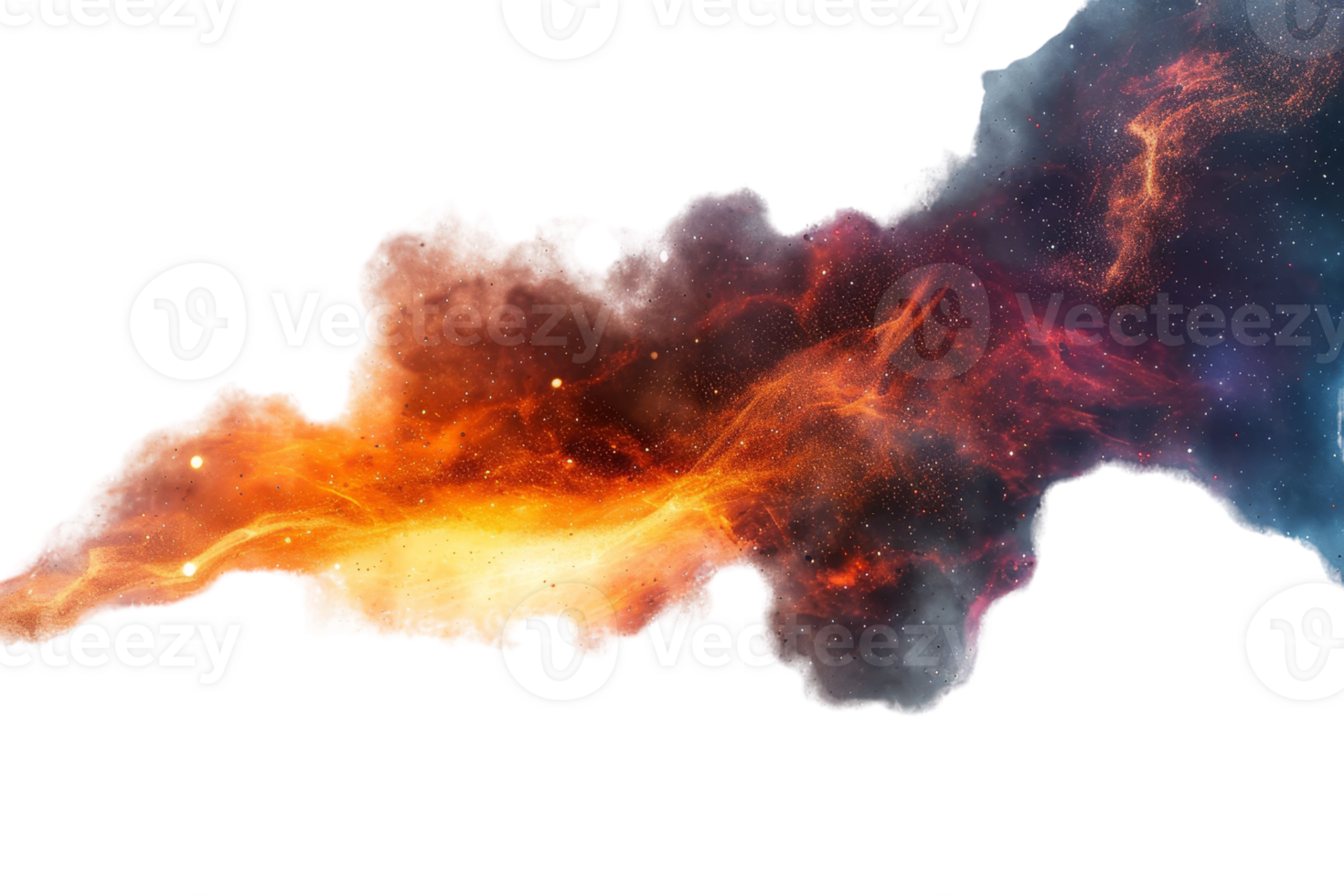 A stunning image of a nebula with vibrant colors, showcasing the beauty of the cosmos and the wonders of space in vivid detail. png