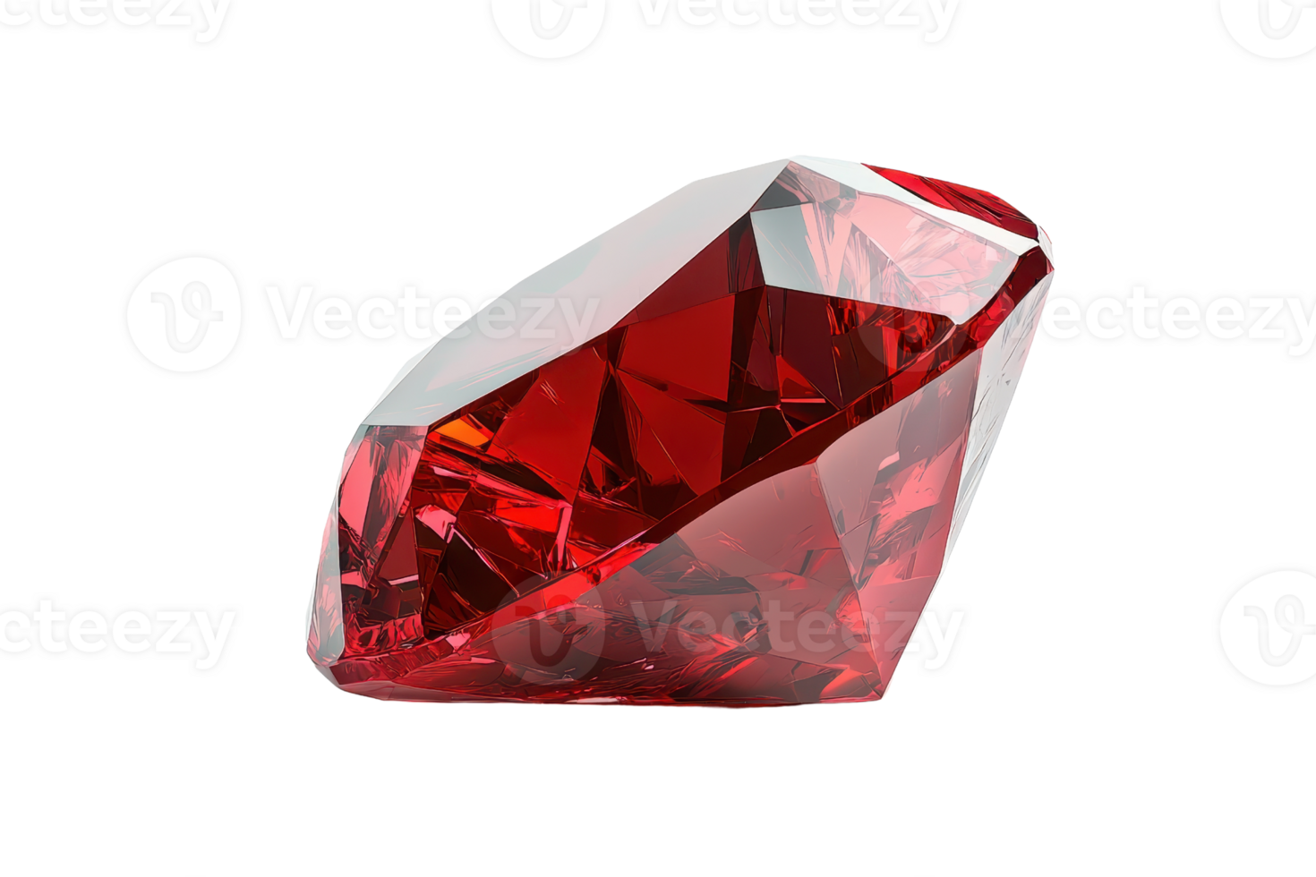 A stunning, high-quality red ruby gemstone with a captivating sparkle, perfect for jewelry designs and luxurious decorations. png