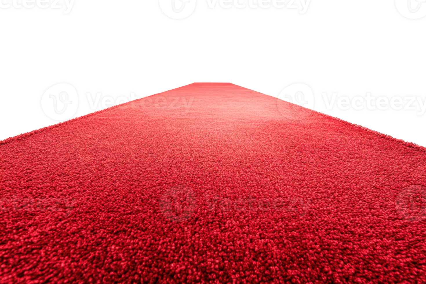 A vivid red carpet extending into the distance, representing elegance and exclusivity. Perfect for events, ceremonies, and luxurious settings. png