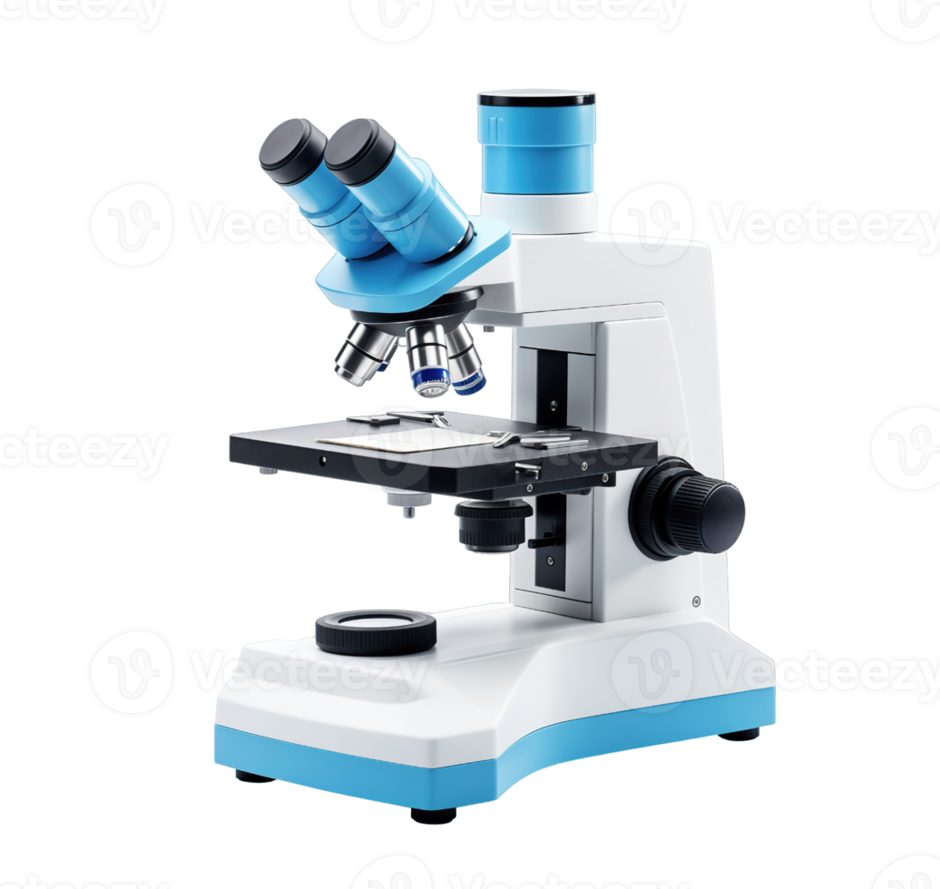 microscope isolé sur transparent Contexte png