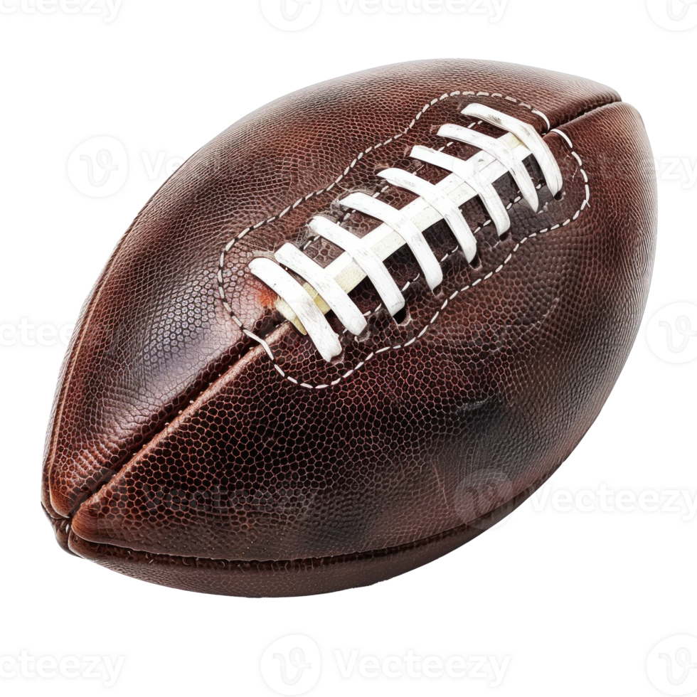 Football American isolate on transparency background png