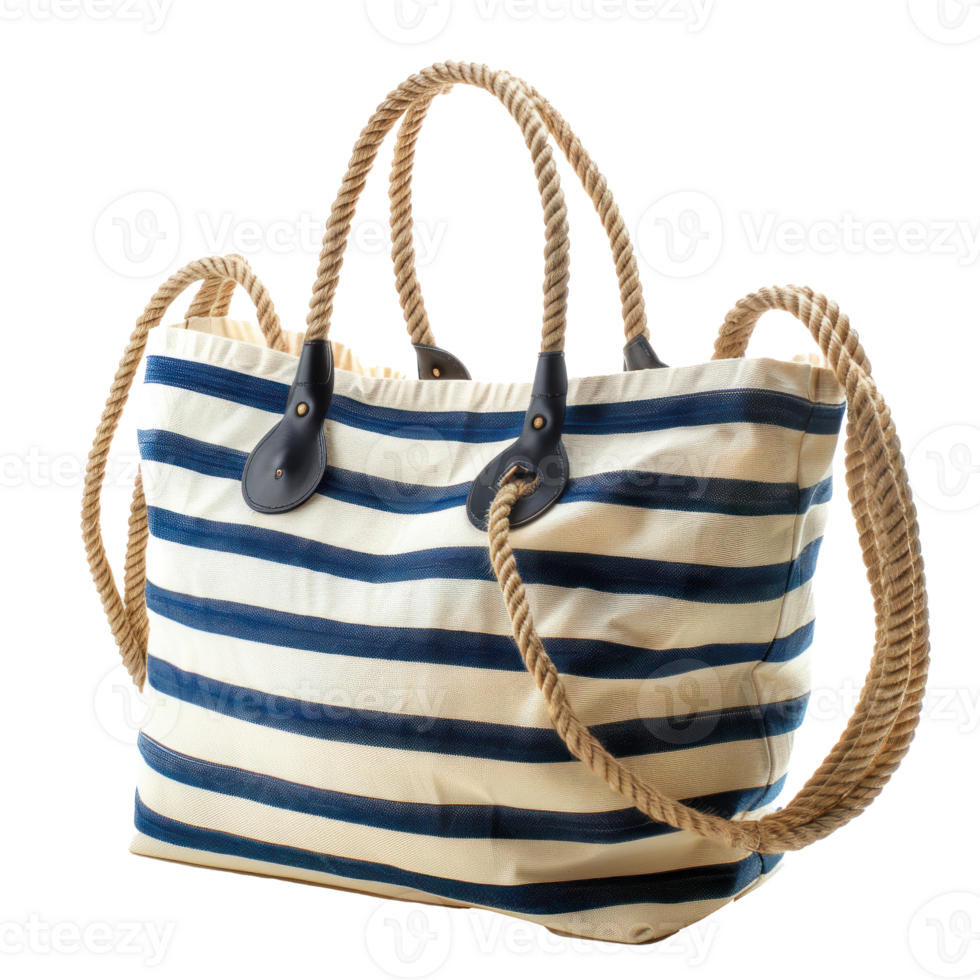 Beach Bag isolate on transparency background png