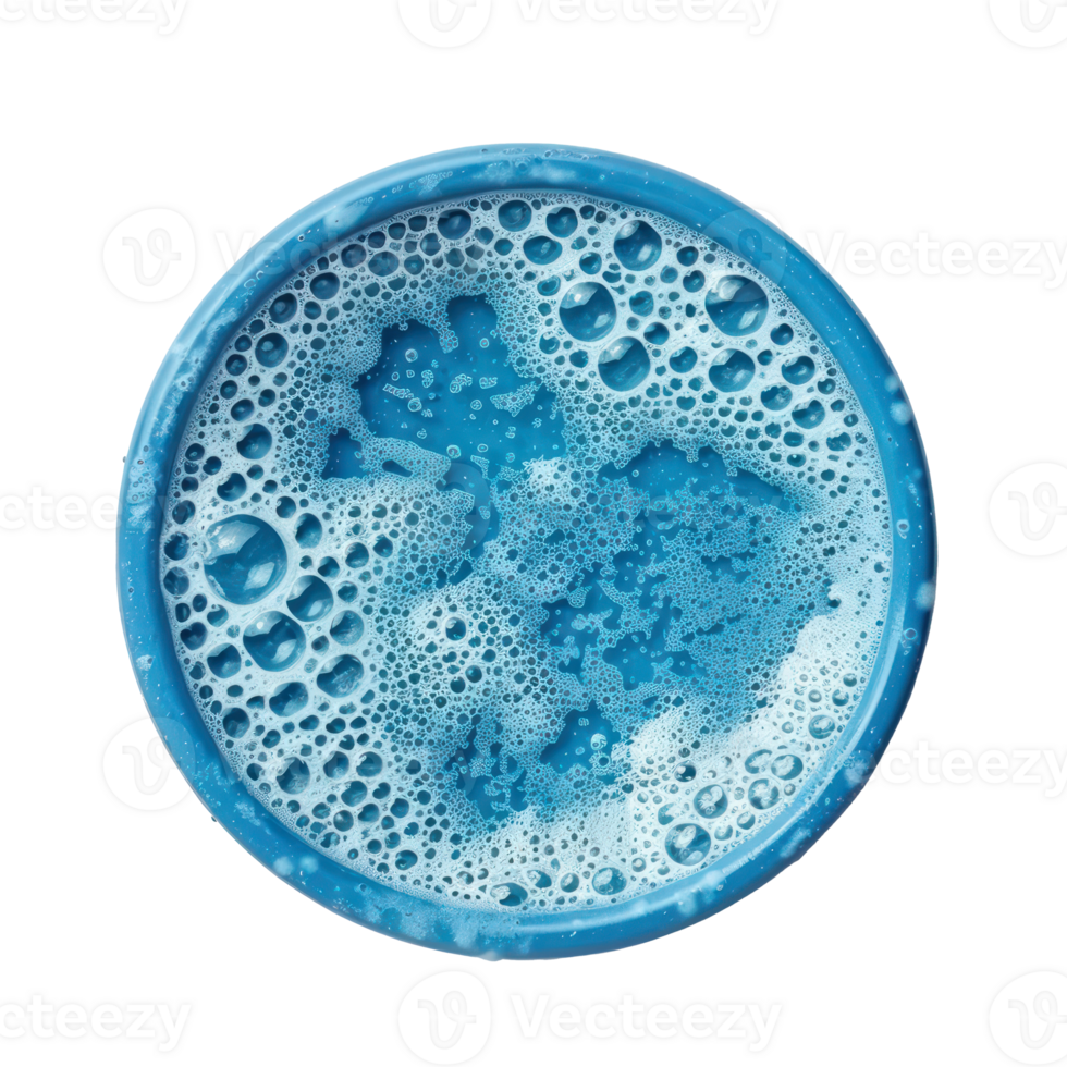 Dish soap top view full length isolate on transparency background png