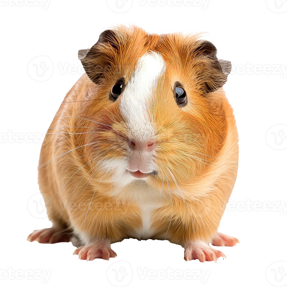 Guinea Pig full body isolate on transparency background png