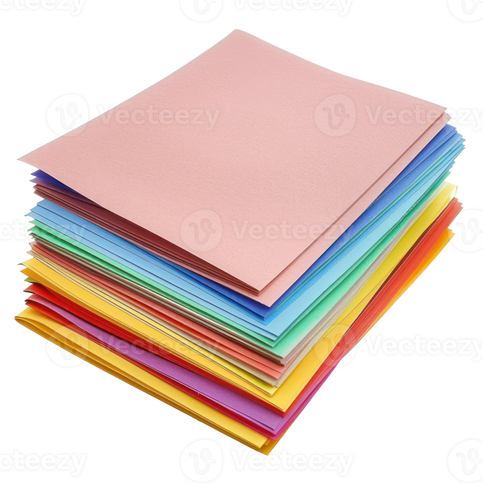 Cardstock full body isolate on transparency background png