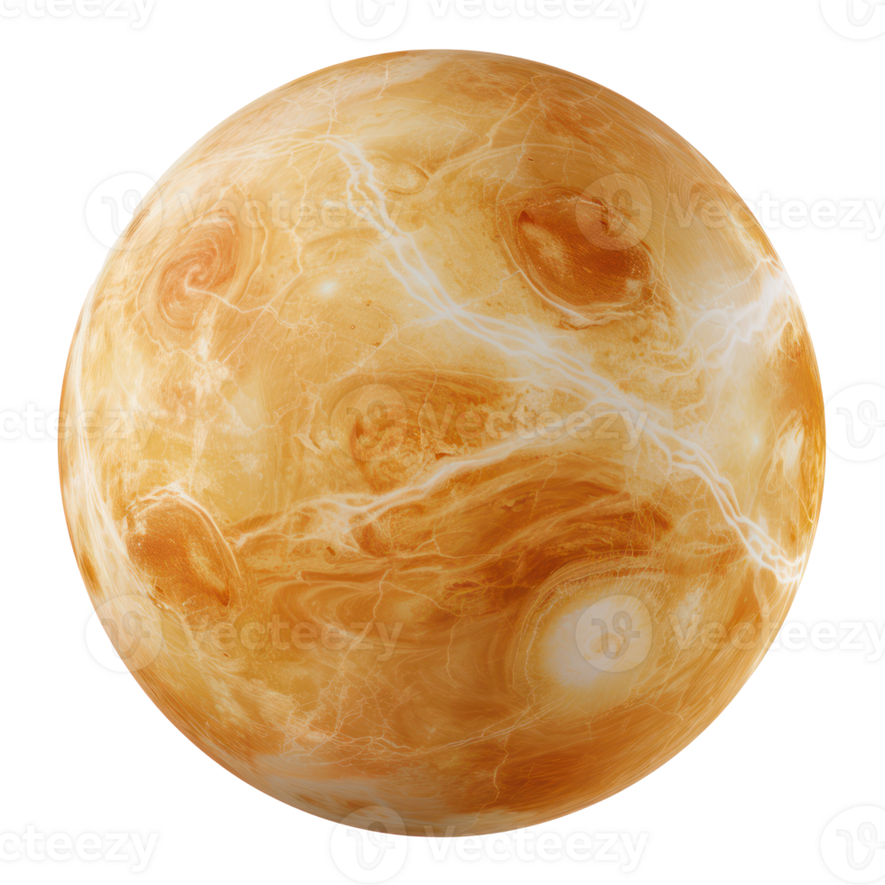Venus isolate on transparency background png