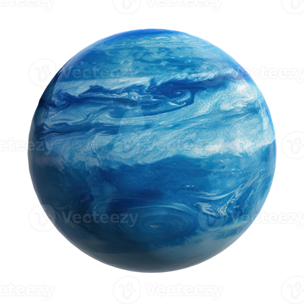 Neptune isolate on transparency background png