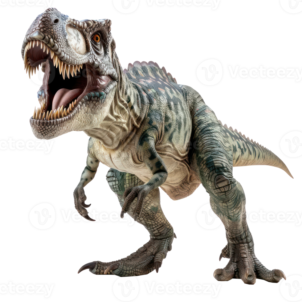 Dinosaur full body isolate on transparency background png