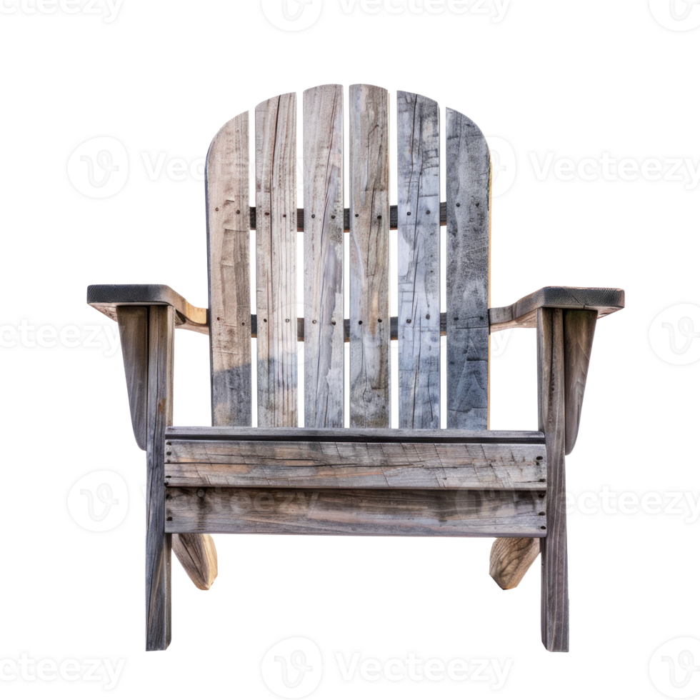Adirondack Chair isolate on transparency background png