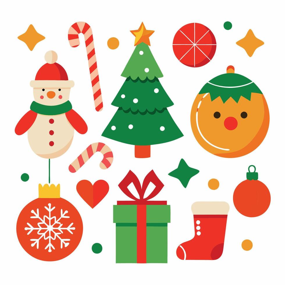 Merry Christmas Design Elements vector