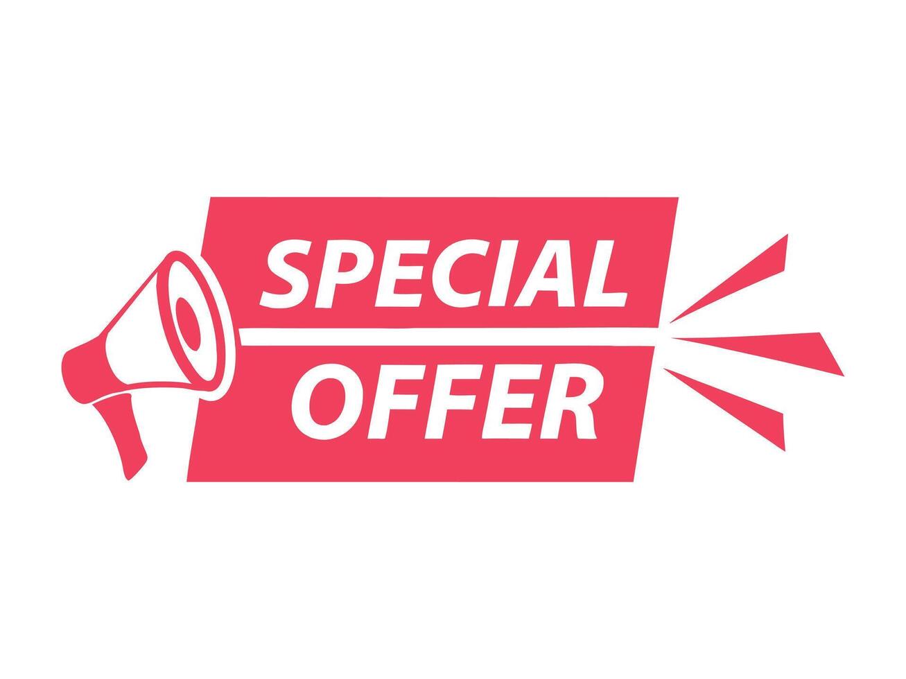 Clean Special Offer Icon for Advertising and Branding vector