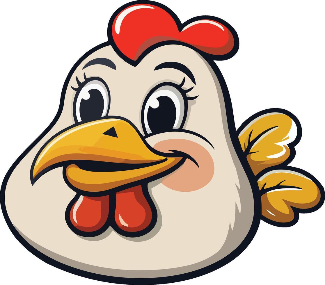 Chicken logo eps 10 vector