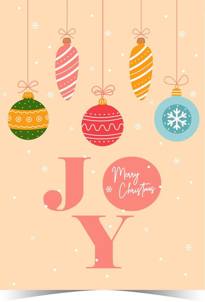 Hand drawn Merry Christmas time greeting cards template and backgrounds vector