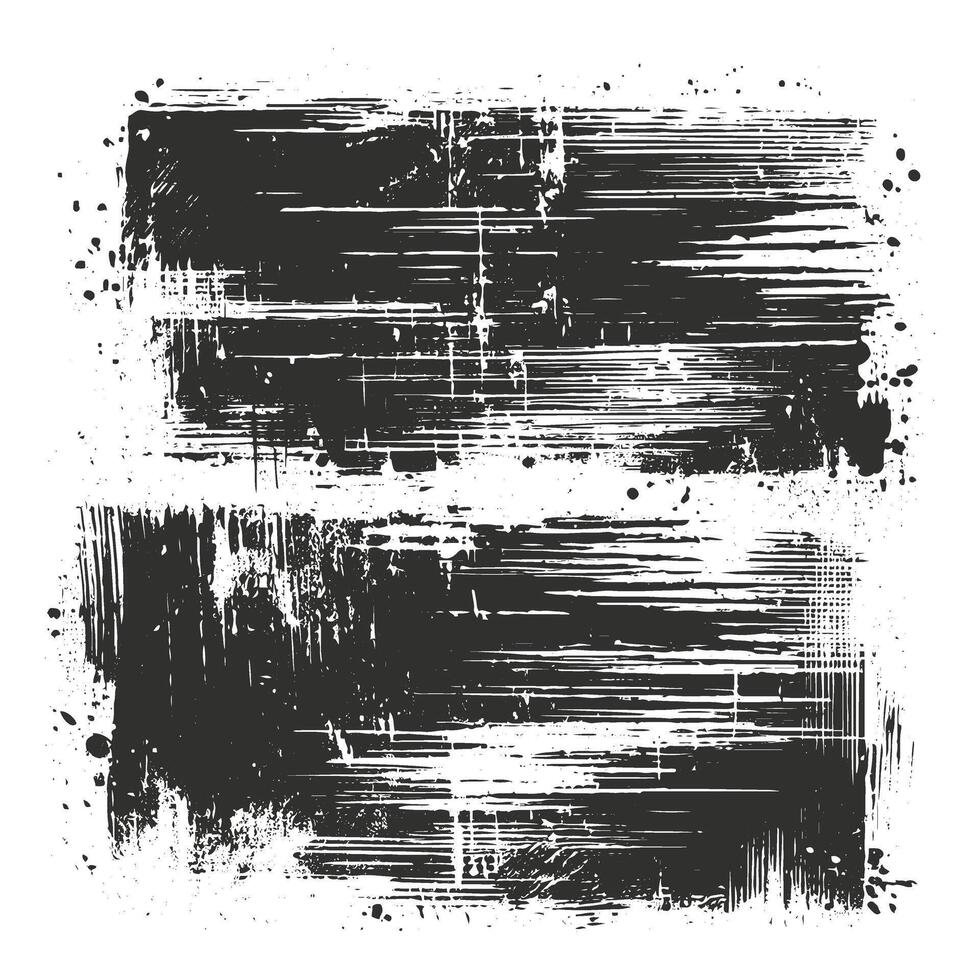 Textured Grunge Background with Dark Ink Stains vector