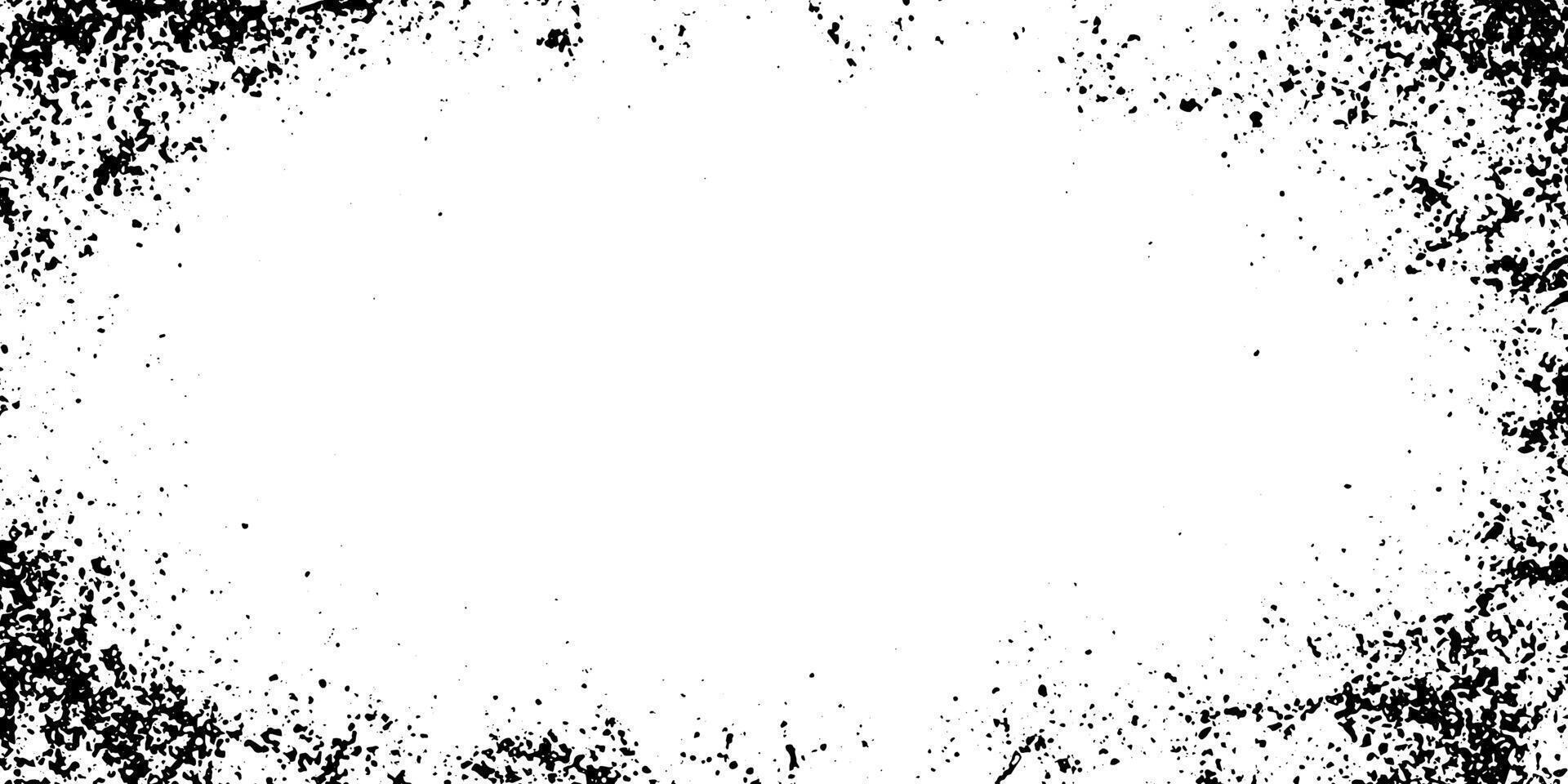 black and white grunge texture background vector