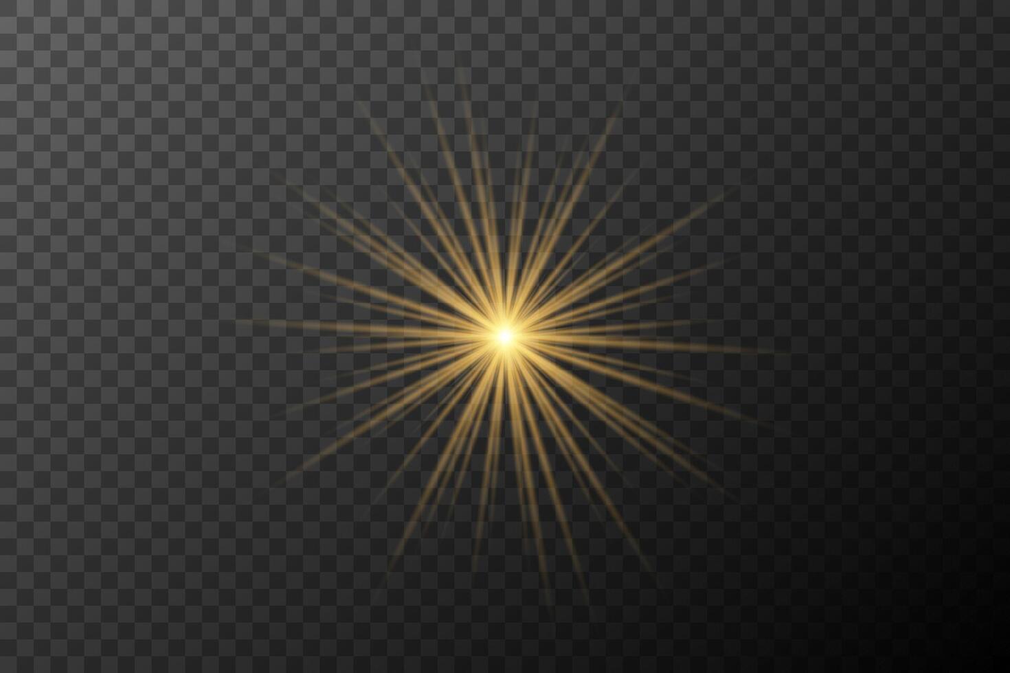 gold star burst vector