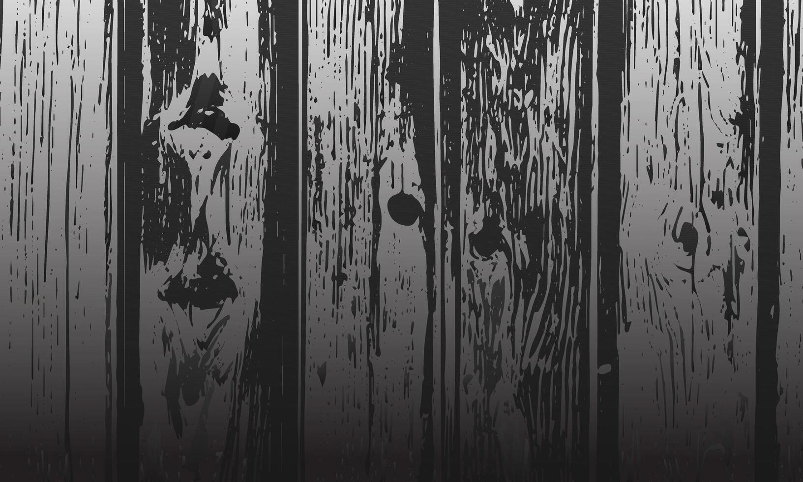 wooden texture background with black and white paint vector
