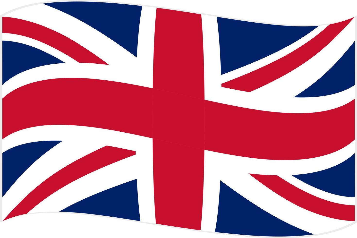 Great Britain Flag Illustration, Perfect for Graphic Design, Web Design, Print vector