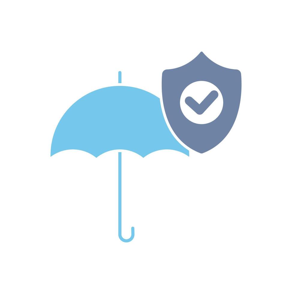 insurance concept line icon. Simple element illustration. insurance concept outline symbol design. vector