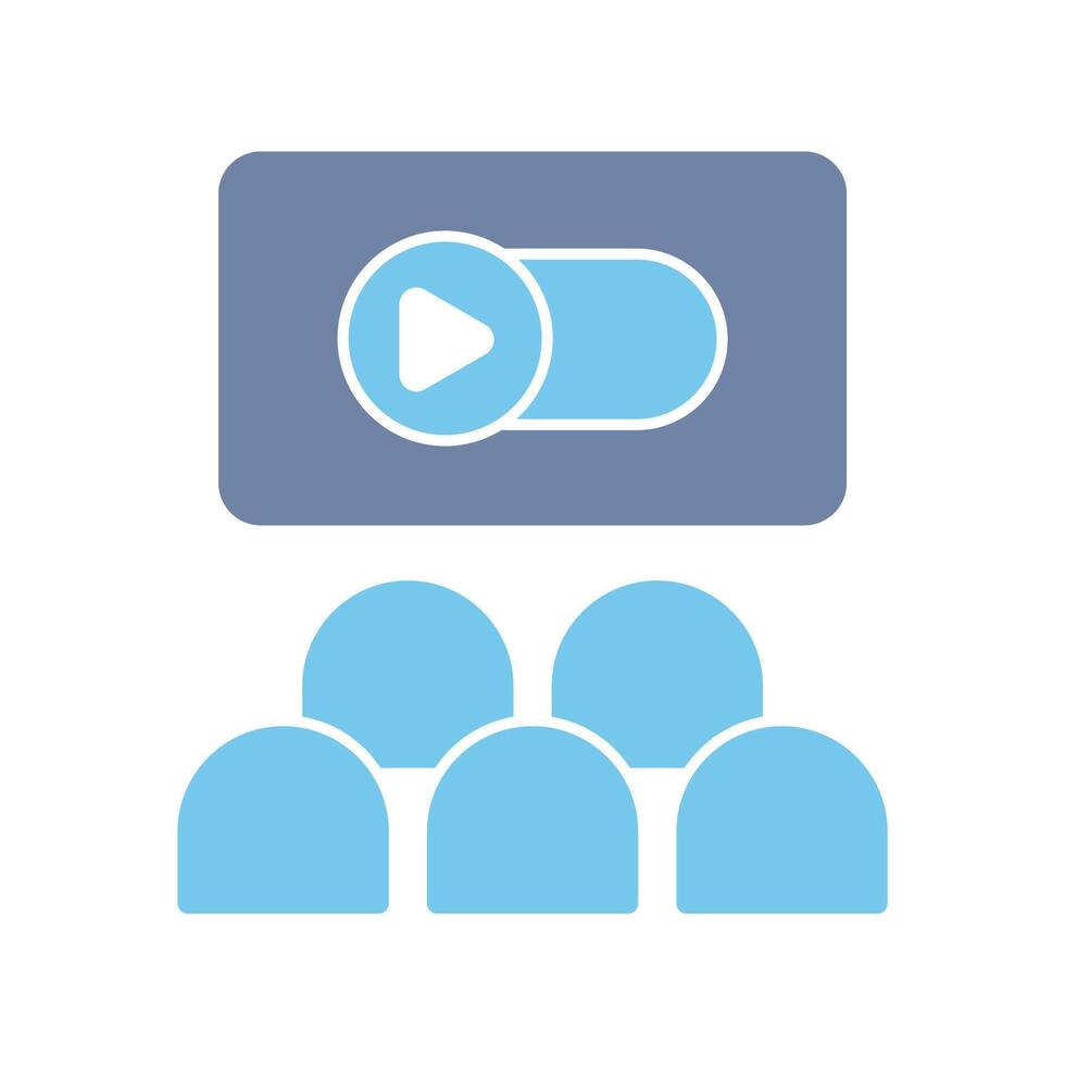 cinema concept line icon. Simple element illustration. cinema concept outline symbol design. vector