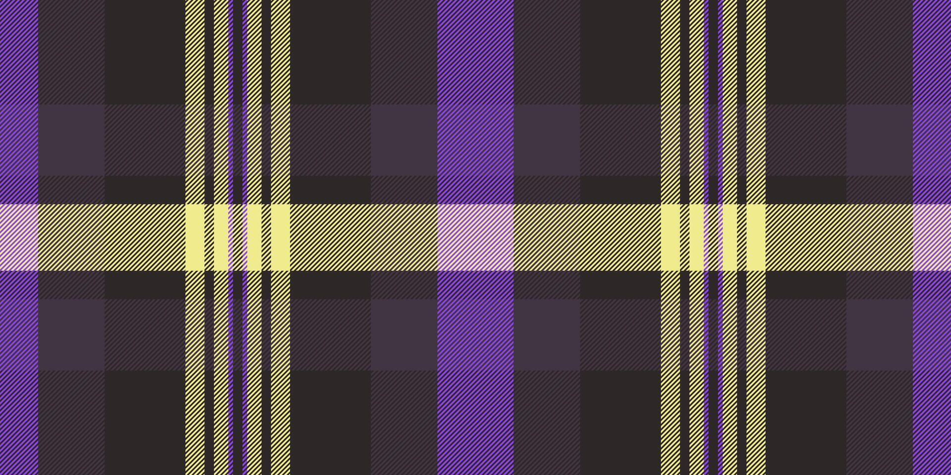 Straight background seamless , scratched tartan pattern check. Adorable texture fabric plaid textile in dark and khaki colors. vector
