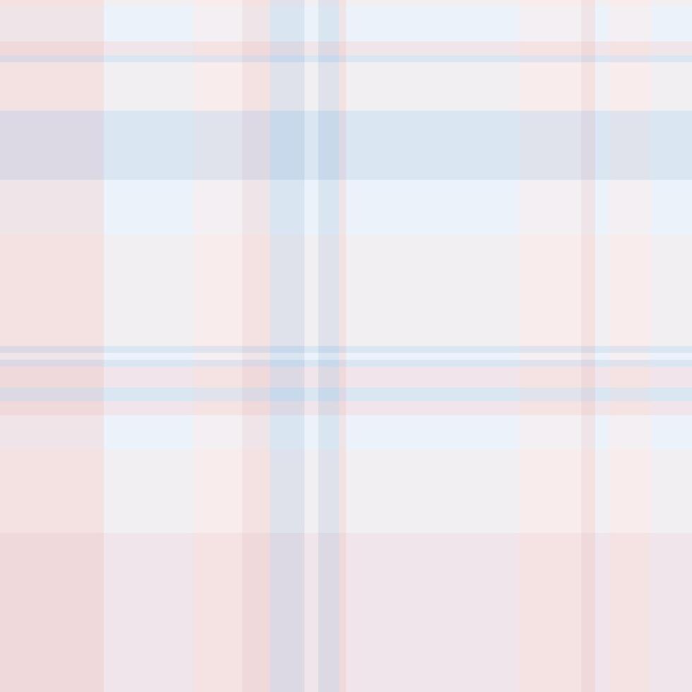 Mixed textile texture tartan, silk background check seamless. Empty pattern fabric plaid in white and light colors. vector