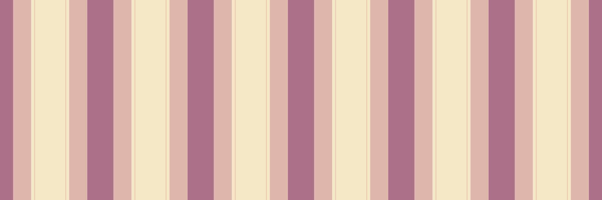 Pibre fabric stripe textile, invitation pattern vertical lines. Tlow background seamless texture in light and pink colors. vector