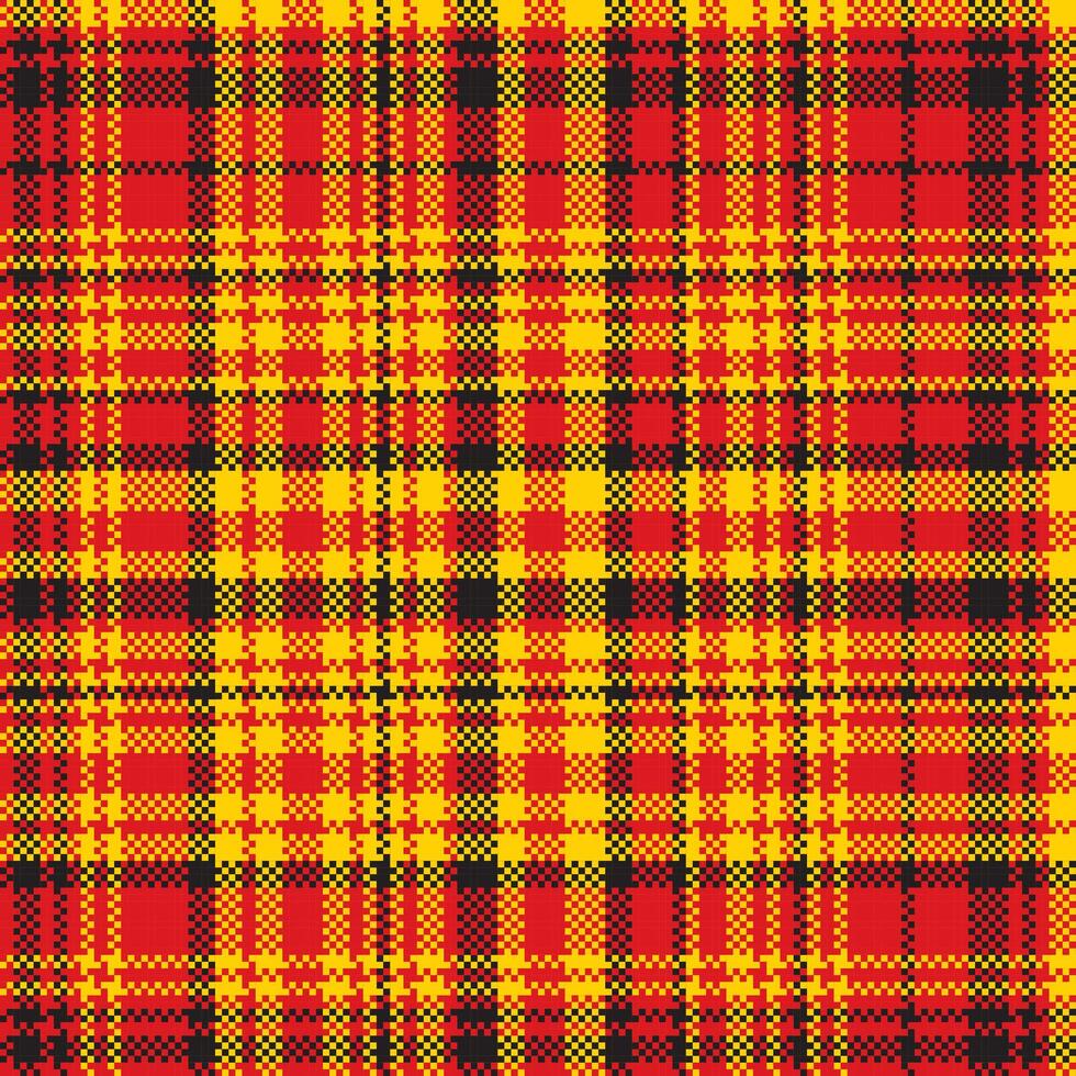 Tartan plaid pattern seamless. Print fabric texture. Check background. vector