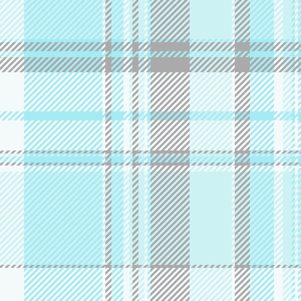 Order fabric plaid pattern, website background seamless . Uk texture tartan textile check in light and cyan colors. vector