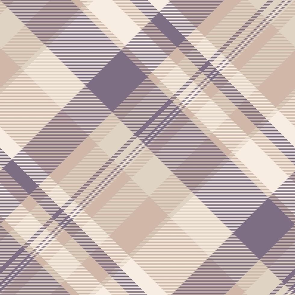 Cross background textile seamless, 60s tartan plaid check. No people texture fabric pattern in light and pastel colors. vector