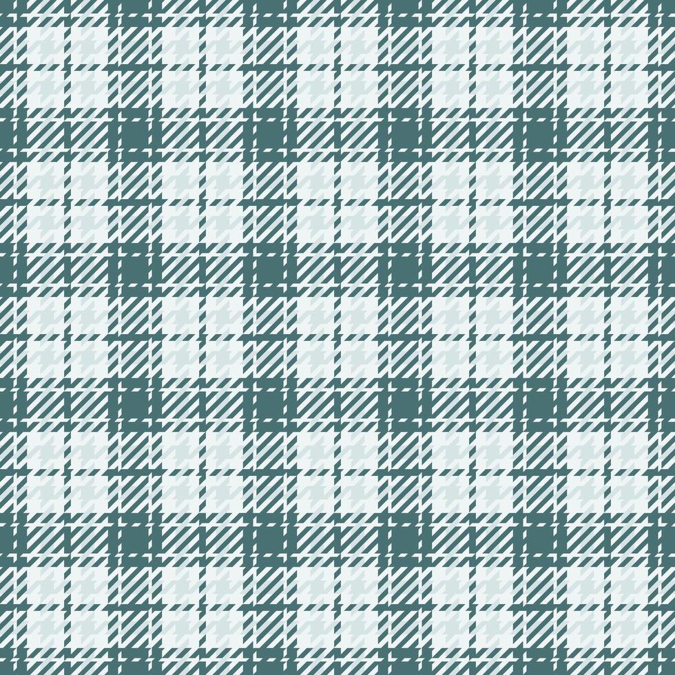Glamor background tartan textile, mens shirt pattern seamless texture. Relief fabric plaid check in white and cyan colors. vector