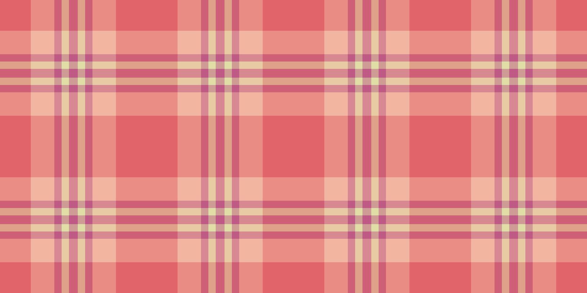 Easter textile check background, group fabric seamless texture. Back plaid tartan pattern in red and light colors. vector