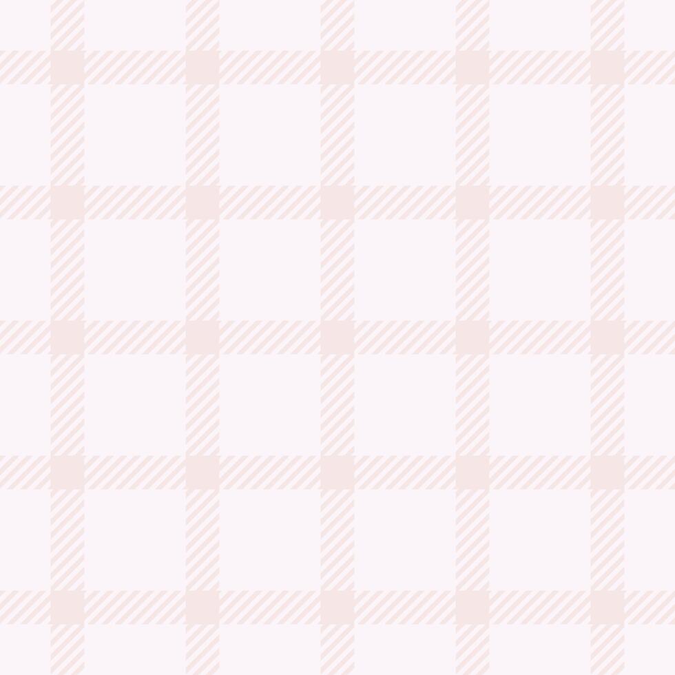 Sheet pattern check , thanksgiving plaid fabric seamless. Template textile tartan texture background in lavender blush and white colors. vector