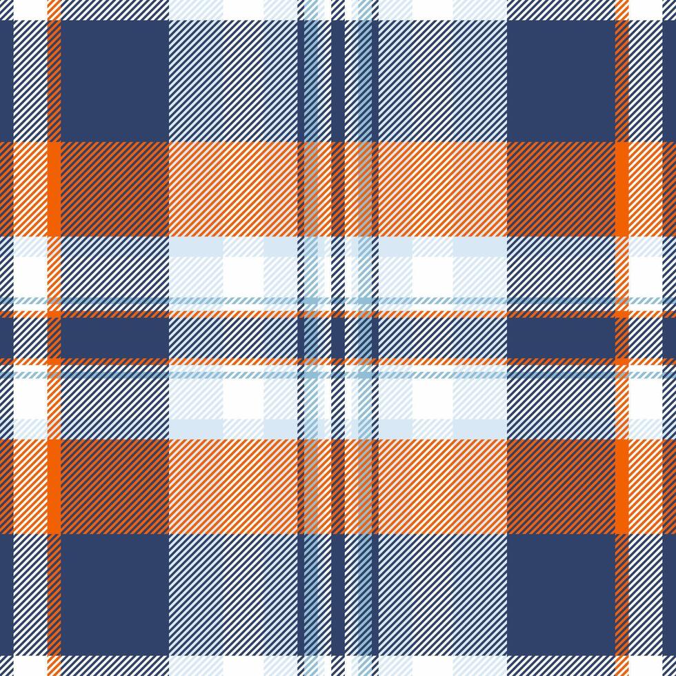 Girly seamless background texture, fluffy pattern plaid fabric. Warmth tartan check textile in blue and white colors. vector