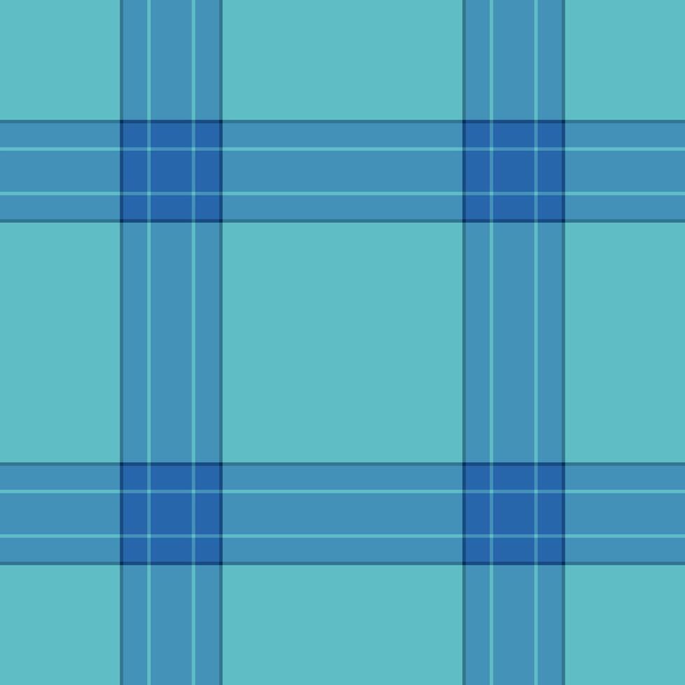 Kitchen background tartan seamless, dog tooth pattern fabric plaid. Nostalgic textile texture check in cyan and blue colors. vector