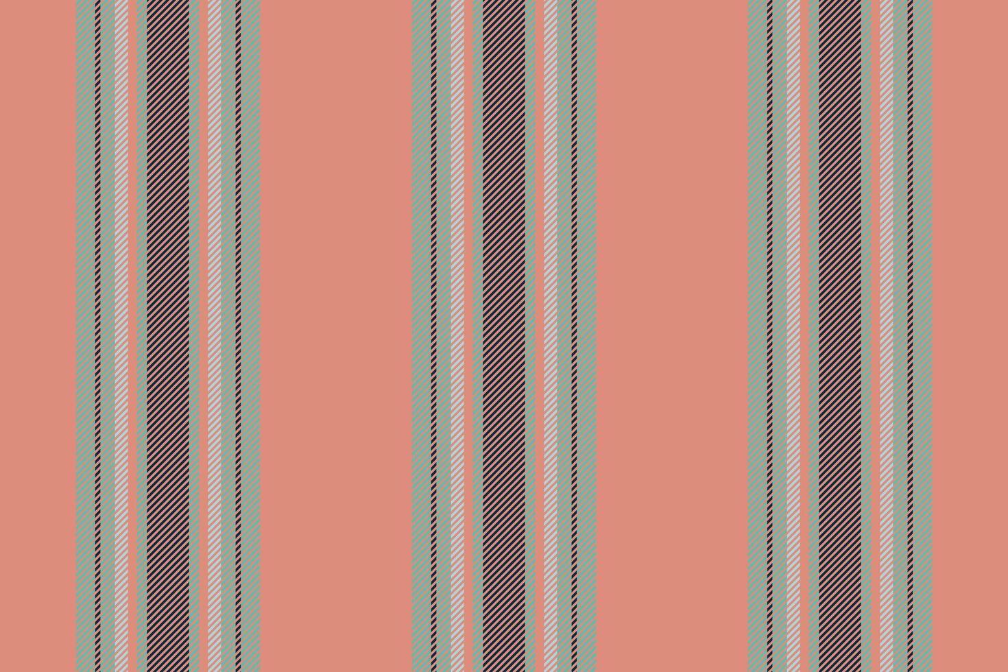 Trendy striped wallpaper. Vintage stripes pattern seamless fabric texture. Template stripe wrapping paper. vector