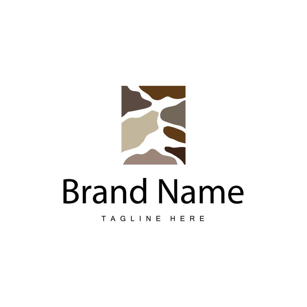 Stone Logo Templet Symbol Illustration vector