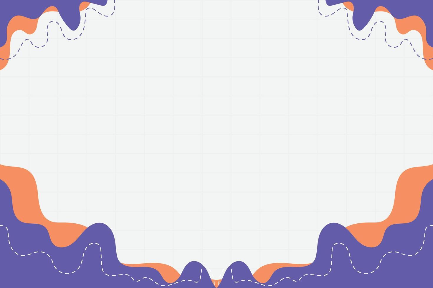 Playful Gradient Background with Waves vector