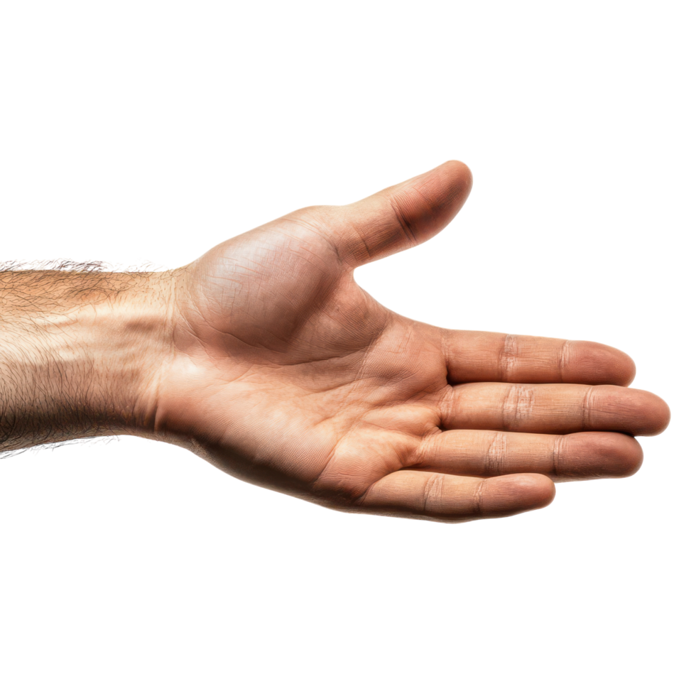 A welcoming hand extended in an inviting gesture png