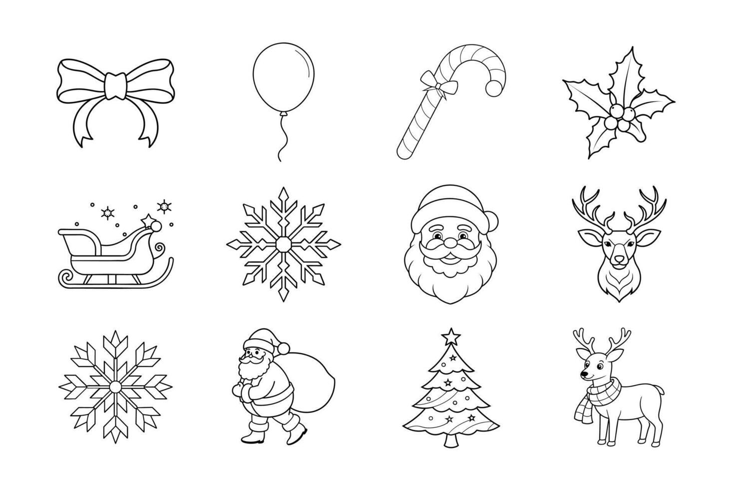 Christmas Icon Set vector