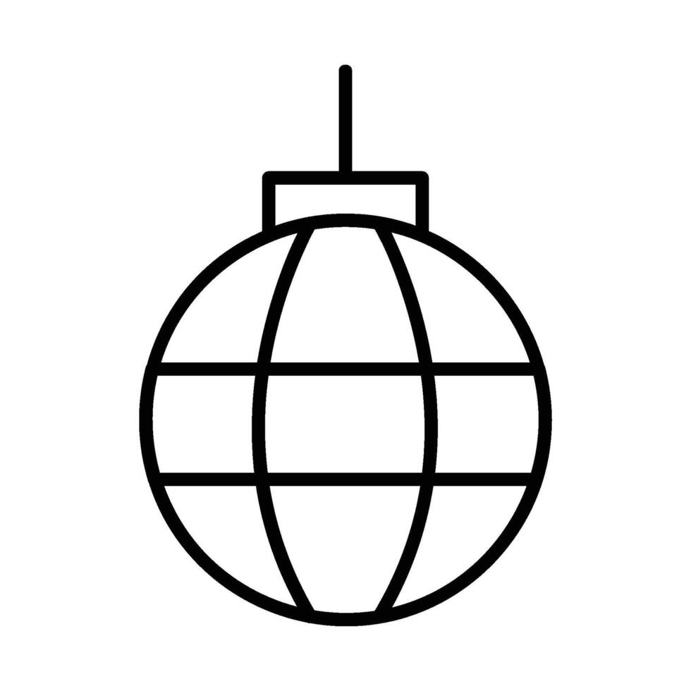 lamp in new year vector