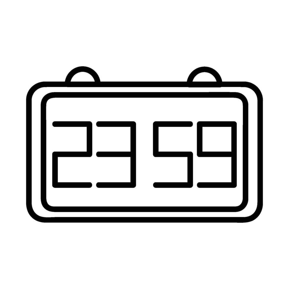 clock ini new year vector