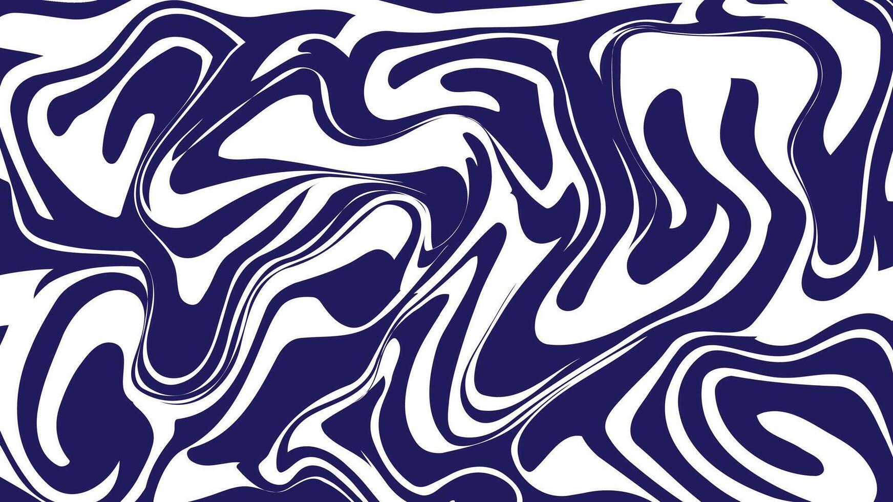 Mesmerizing Blue and White Swirl Art vector